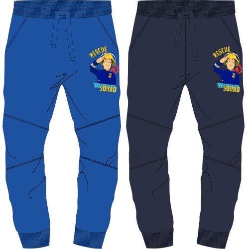 Fireman Sam Rescue Squad kids long pants, jogging bottoms 3-8 years