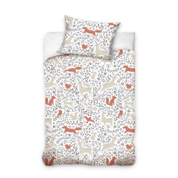 Animals Calm Forest children's nursery bedding set 90x120 cm, 40×60 cm