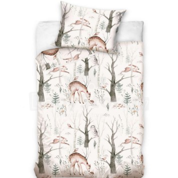 Animals Whisper children's bedding set 100×135cm, 40×60 cm