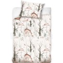 Animals Whisper children's bedding set 90x120 cm, 40×60 cm