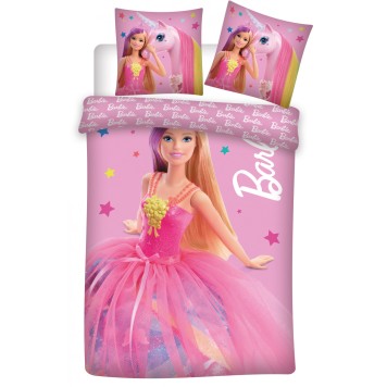 Barbie Unicorn children's bedding set 100×135 cm, 40×60 cm