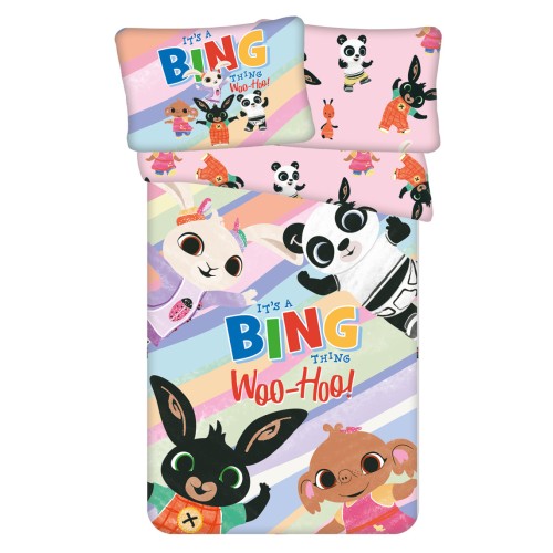 Bing It's a Thing children's bedding set 100×135cm, 40×60 cm