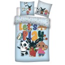 Bing Let's Play kids bedding set 100×135cm, 40×60 cm