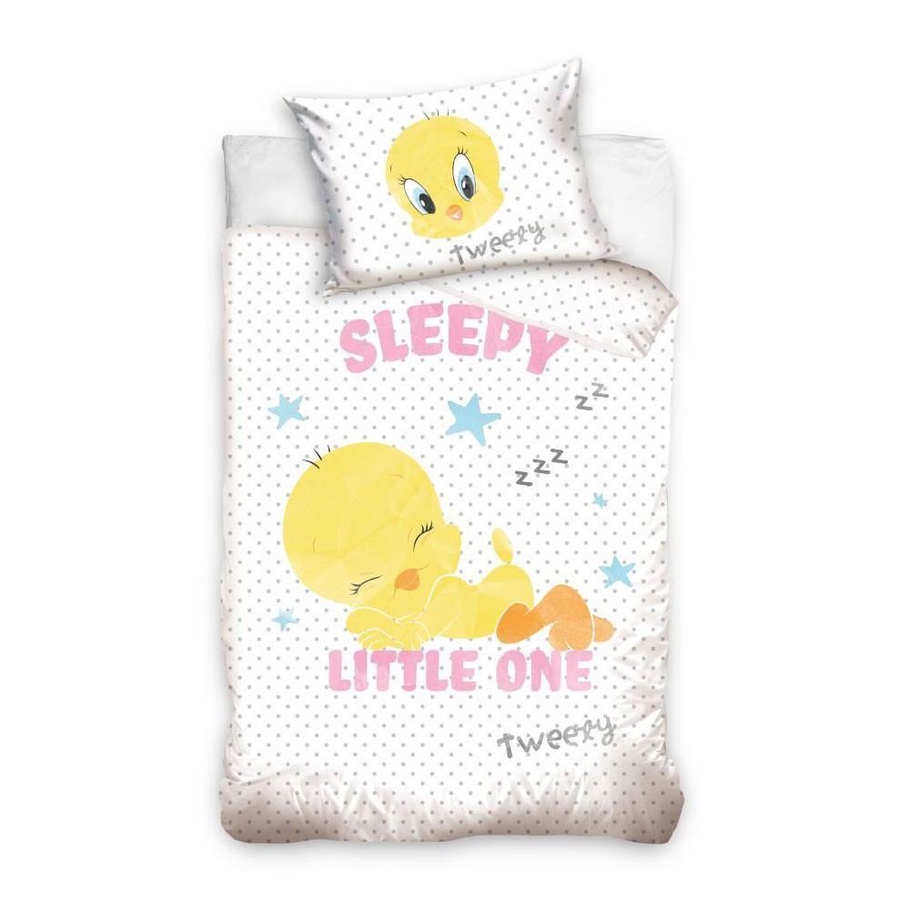 The Looney Tunes Sleepy  children's bedding set 100×135cm, 40×60 cm