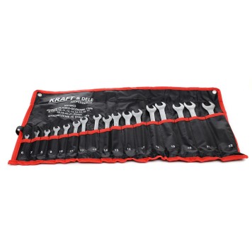 KLUCZE PŁASKO-OCZKOWE 17el. KD10933