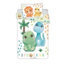 Dinosaur Friends children's bedding set 100×135cm, 40×60 cm