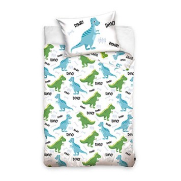 Dinosaur Roar children's kindergarten bedding set 100×135 cm, 40×60 cm