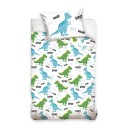 Dinosaur Roar children's bed linen set 90x120 cm, 40×60 cm