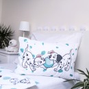Disney 101 Dalmatians Blue Spots kids bedding set 100×135cm, 40×60 cm