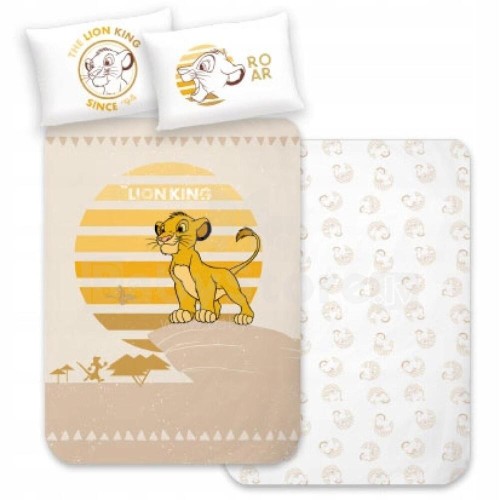 Disney The Lion King Roar kids, kindergarten bedding set 100×135cm, 40×60 cm