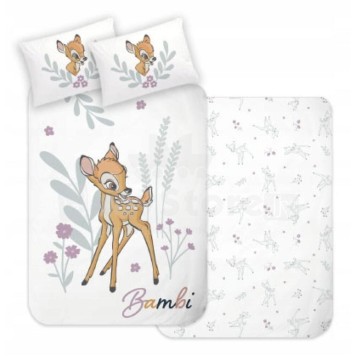 Disney Bambi in Bloom children's duvet cover 100x135 cm, 40x60 cm