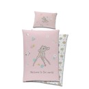 Disney Bambi Welcome children's nursery bedding set 90x120 cm, 40x60 cm