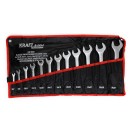 KLUCZE DWUSTRONNIE PŁASKIE 12el. KD10934