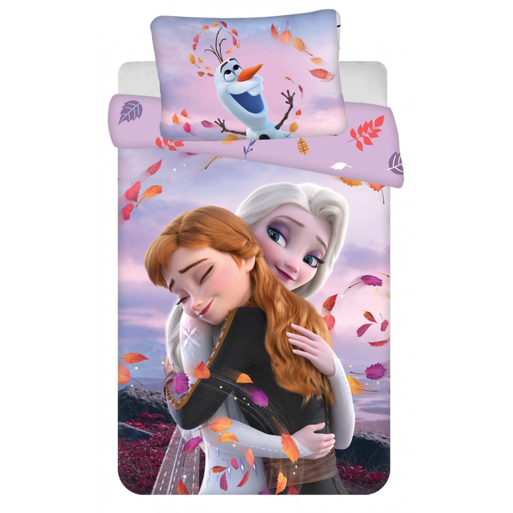 Disney Frozen Purple Cloud children's bedding set 100×135 cm, 40×60 cm
