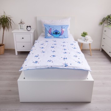 Disney Lilo and Stitch Clouds Children's bedding set 100×135 cm, 40×60 cm