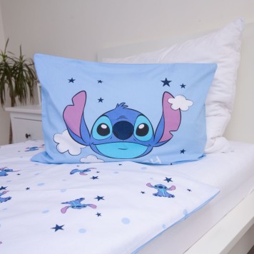 Disney Lilo and Stitch Clouds Children's bedding set 100×135 cm, 40×60 cm