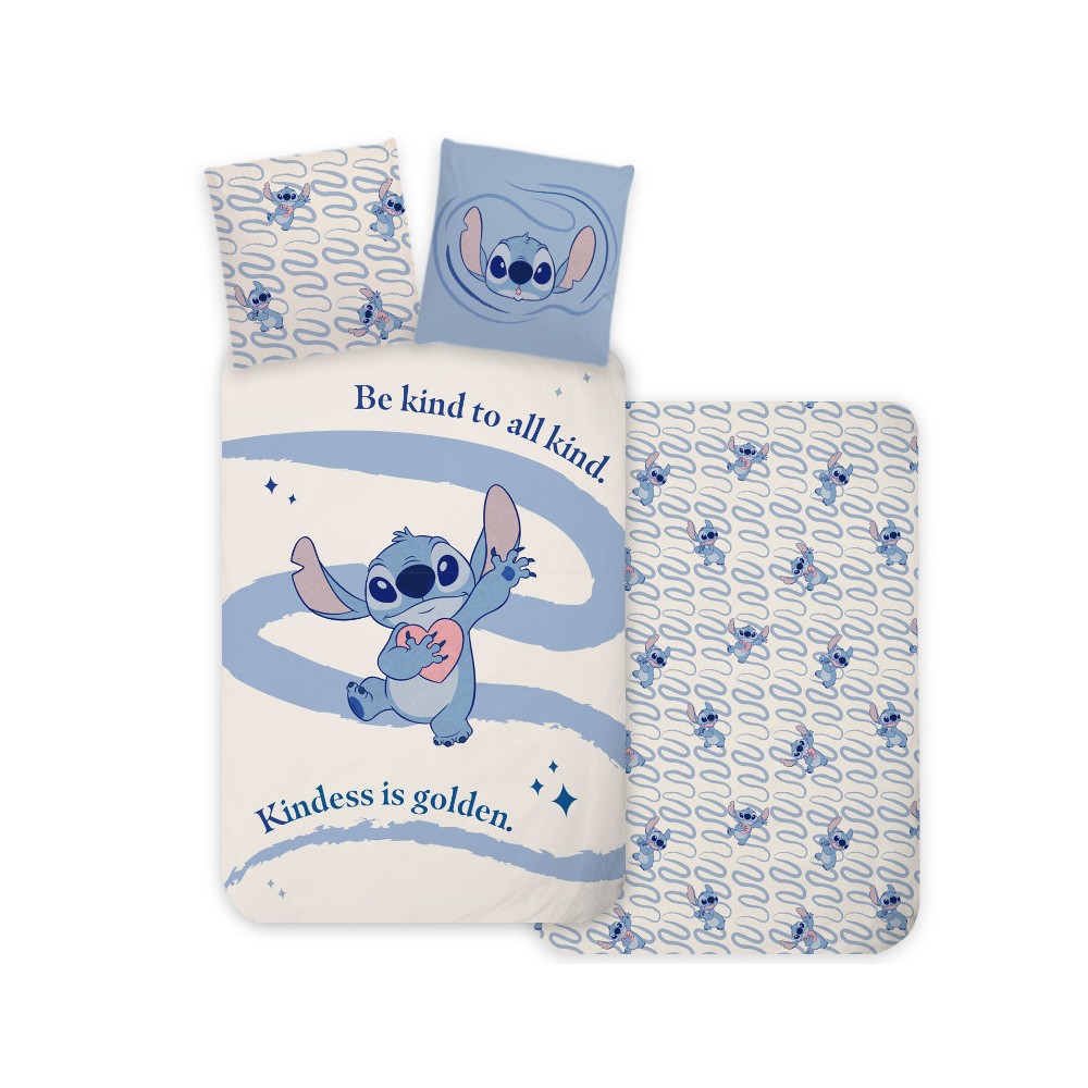 Disney Lilo and Stitch Kindness children's bedding set 100×135 cm, 40×60 cm