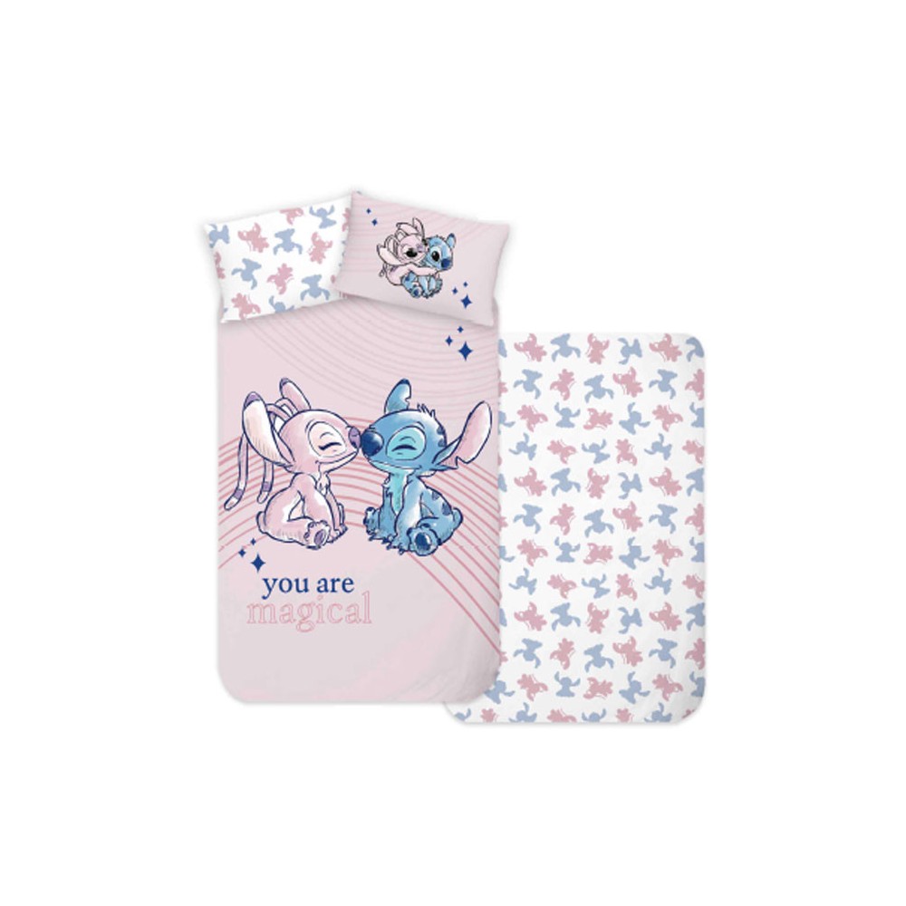 Disney Lilo and Stitch Magical children's bedding set 100×135 cm, 40×60 cm