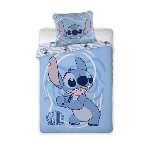 Disney Lilo and Stitch Whirlwind children's nursery duvet cover 100×135 cm, 40×60 cm