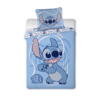 Disney Lilo and Stitch Whirlwind children's nursery duvet cover 100×135 cm, 40×60 cm