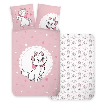 Disney Marie Gentle  children's duvet cover 100×135 cm, 40×60 cm