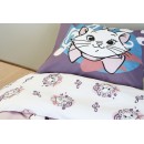 Disney Marie Purrfect children's, kindergarten duvet cover 100×135 cm, 40×60 cm