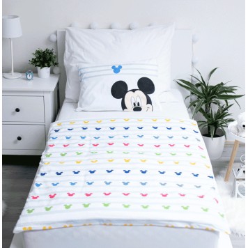 Disney Mickey  Colors children's bedding set 100×135cm, 40×60 cm