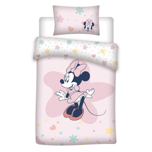 Disney Minnie  children's bedding set 100×140cm, 40×60 cm