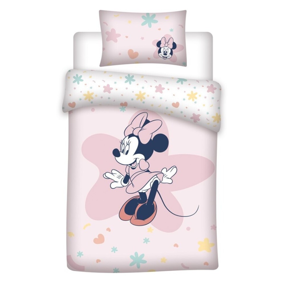 Disney Minnie  children's bedding set 100×140cm, 40×60 cm