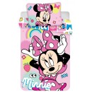 Disney Minnie  Pink Square children's bedding set 100×135cm, 40×60 cm