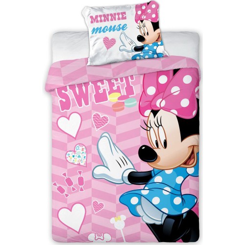 Disney Minnie  Sweet  children's bedding set 100×135cm, 40×60 cm