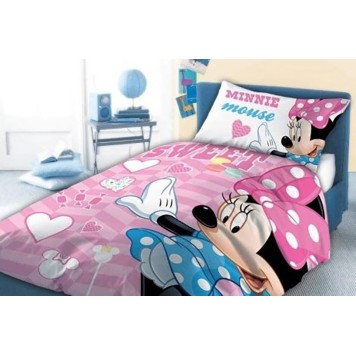 Disney Minnie  Sweet  children's bedding set 100×135cm, 40×60 cm