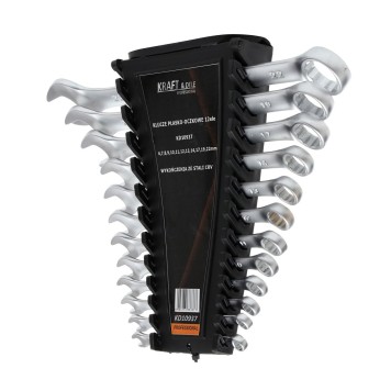 KLUCZE PŁASKO-OCZKOWE 12el. KD10937