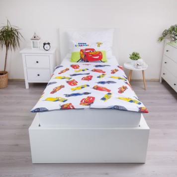 Disney Cars Champion children's nursery bedding set 100×135 cm, 40×60 cm