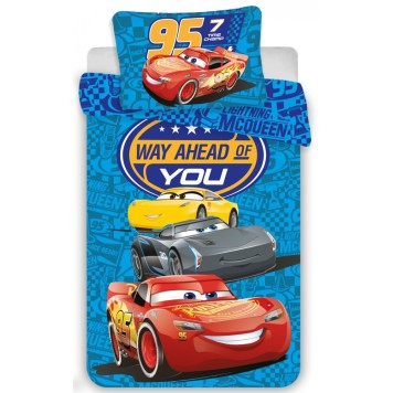 Disney Cars Children's bedding set 100×135cm, 40×60 cm