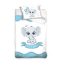 Elephant It's a Boy kids' bedding set 100x135 cm, 40x60 cm