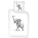 Elephant children's bedding cover 100×140 cm, 40×45 cm