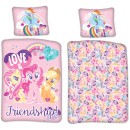 My Little Pony Friendship children's bedding set 100×135cm, 40×60 cm