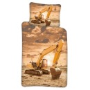 Construction Children's Bedding Set 100×140 cm, 40×45cm