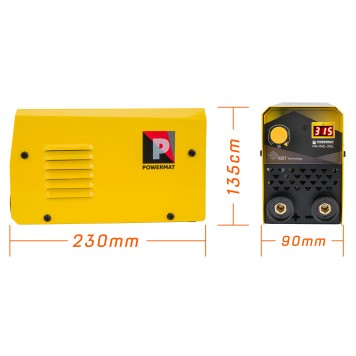 SPAWARKA INWERTOROWA INWERTEROWA LCD MMA 315A IGBT PM-IMG-315L