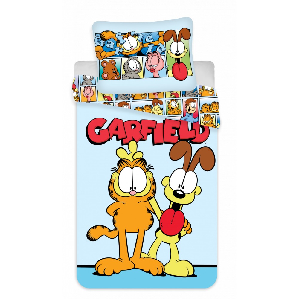 Garfield Comic children's bedding set 100×135cm, 40×60 cm