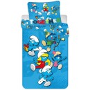 Smurfs Together children's bedding set 100×140 cm, 40×45 cm