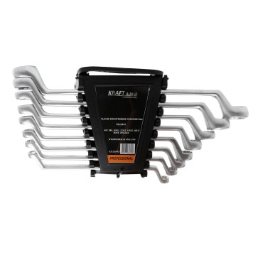 KLUCZE DWUSTRONNIE OCZKOWE 8el. KD10943