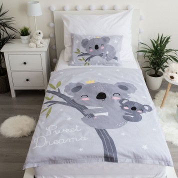 Koala children's bedding set 100×135cm, 40×60 cm