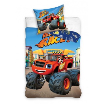 Blaze Ready to Race children's bedding set 100×135 cm, 40×60 cm