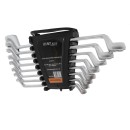 KLUCZE DWUSTRONNIE OCZKOWE 8el. KD10943