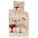 Teddy Bear children's bedding cover 100×140cm, 40×45 cm