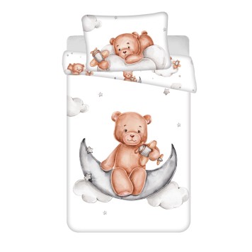 Bear Plane, Children's Bedding Set 100×135cm, 40×60 cm