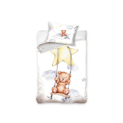 Teddy Bear s children's bedding set 90x120cm, 40×60 cm