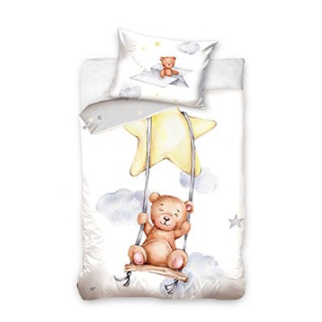 Teddy Bear s children's bedding set 90x120cm, 40×60 cm